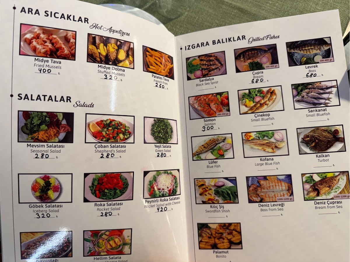 Menu Deniz Yildizi Restaurant-4