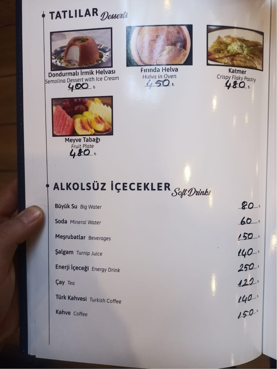 Menu Deniz Yildizi Restaurant-5