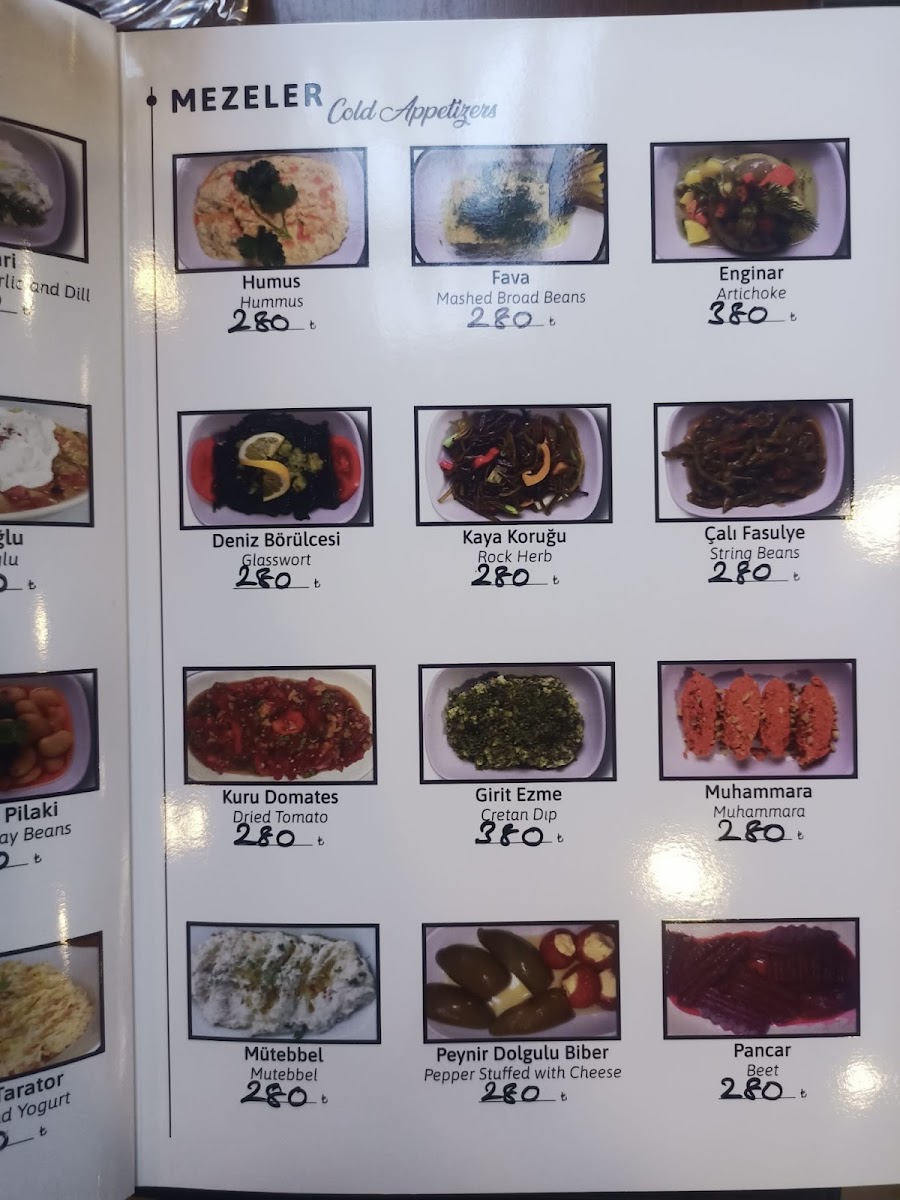 Menu Deniz Yildizi Restaurant-8