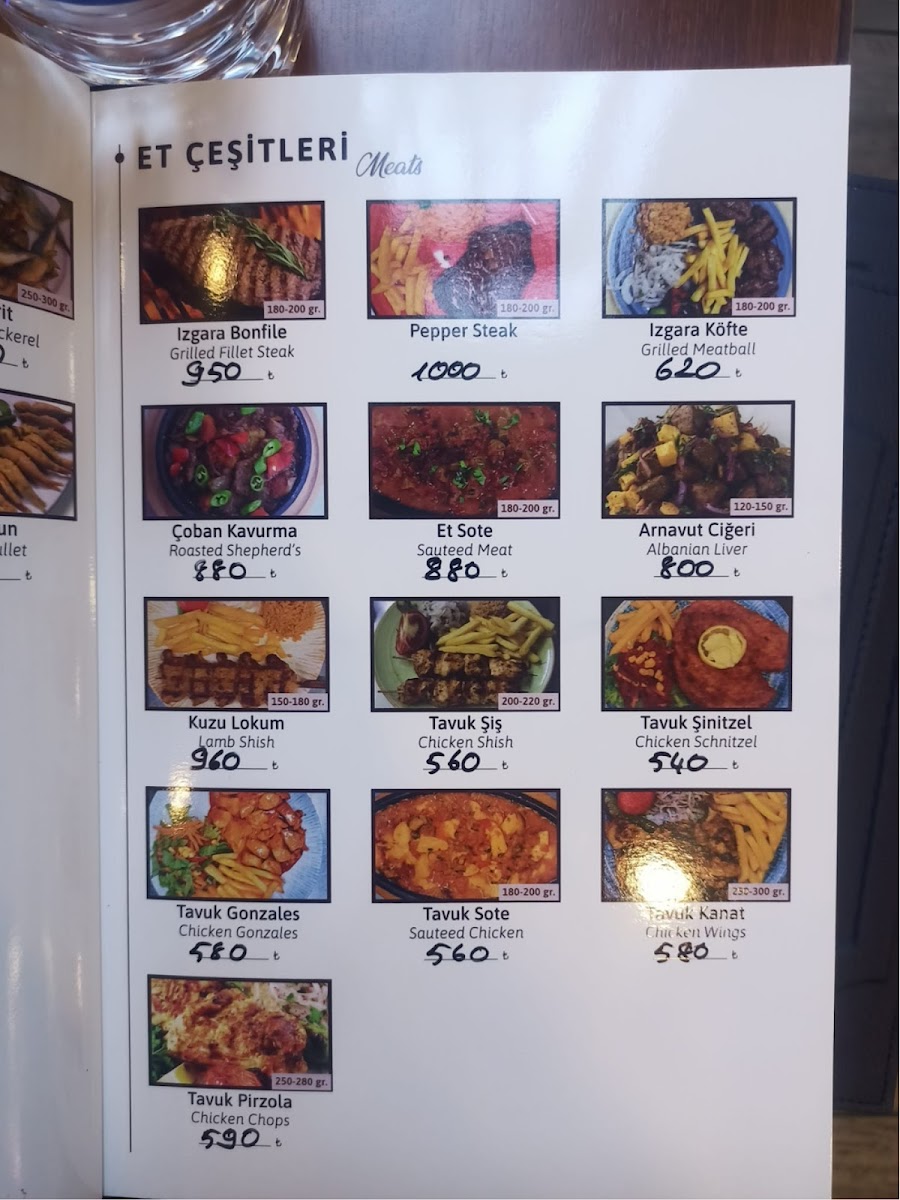 Menu Deniz Yildizi Restaurant-9